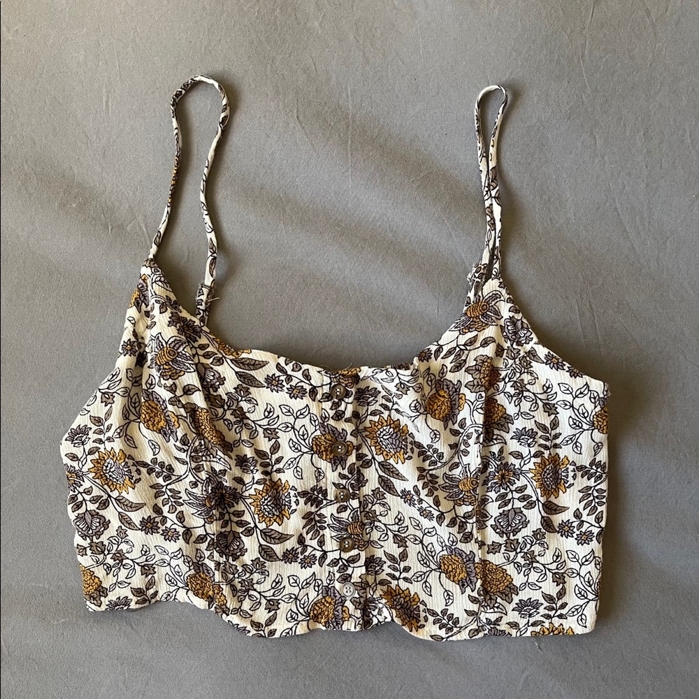 🌸 5 for $50 - Flowery Crop Top